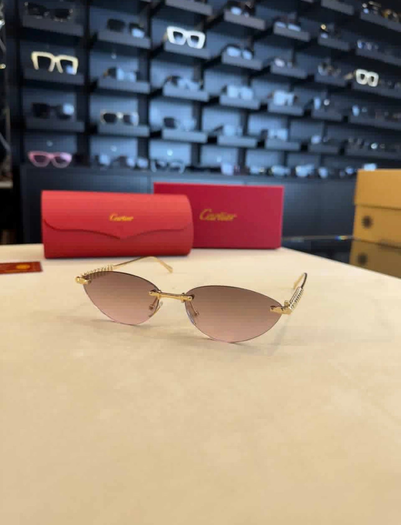 Γυαλια Cartier  - 1900